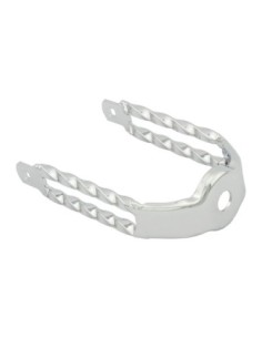 Spring Fork Double Square Twisted Crown Chrome.